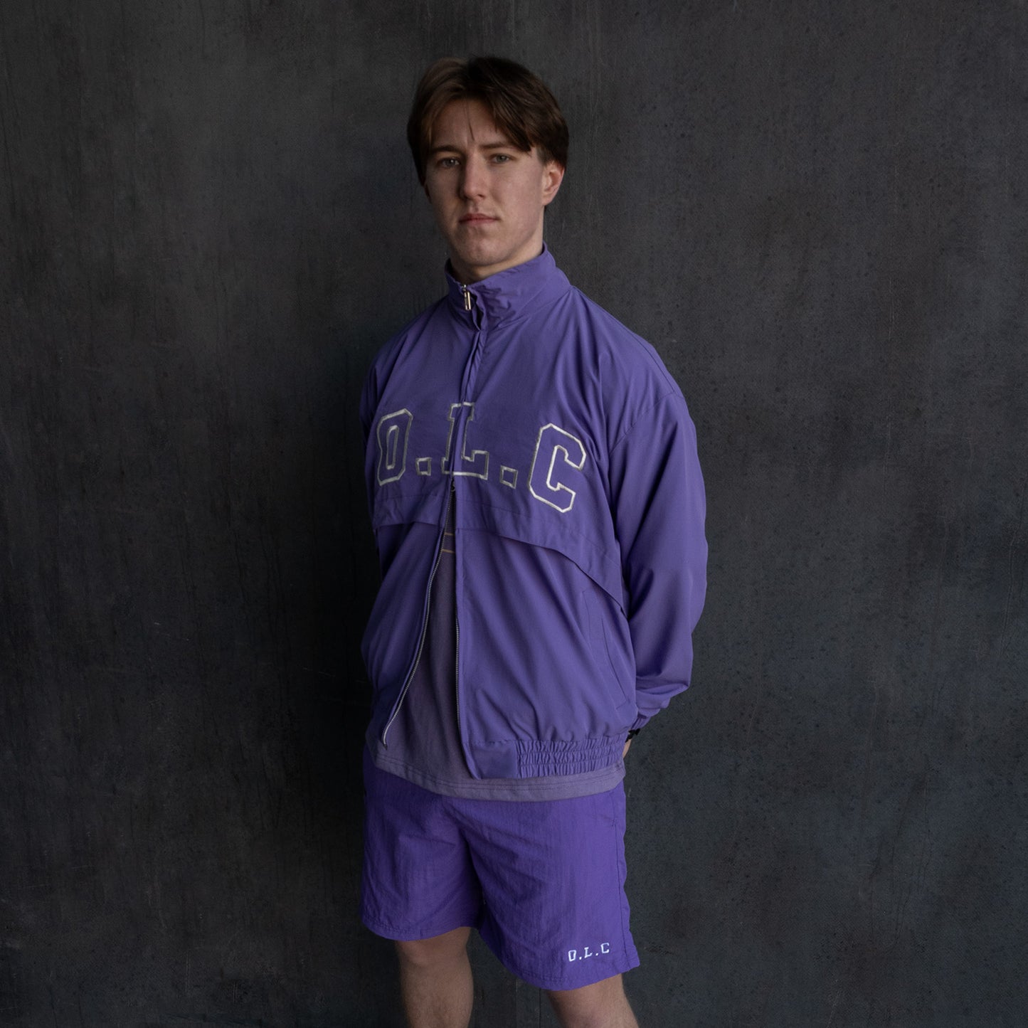 TRACK JACKET - PURPLE