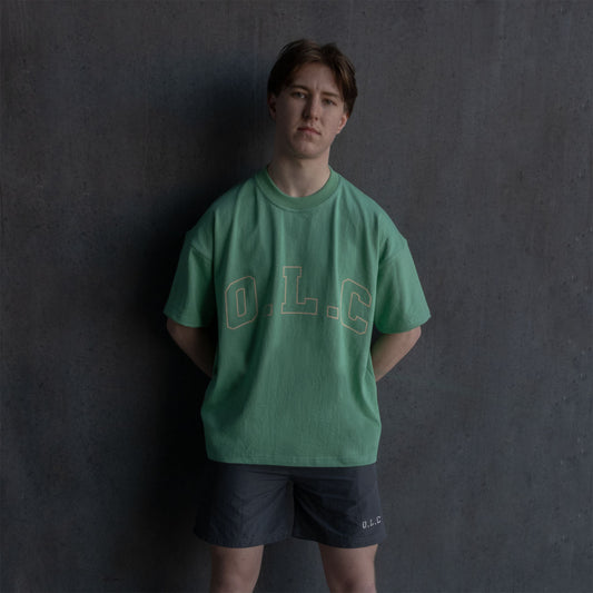 BASIC LOGO TEE - MINT GREEN