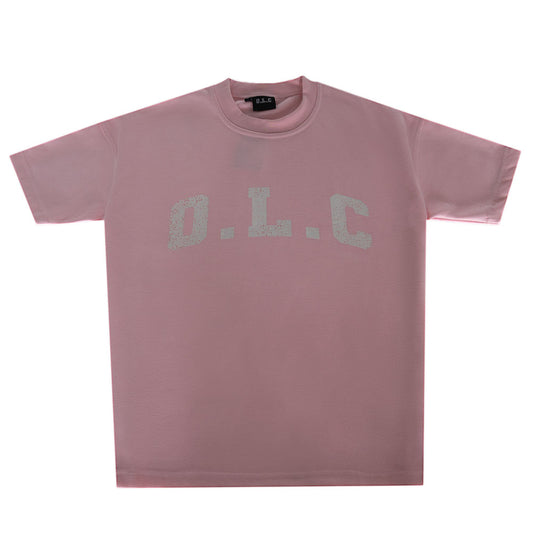REFLECTIVE LOGO TEE - PINK